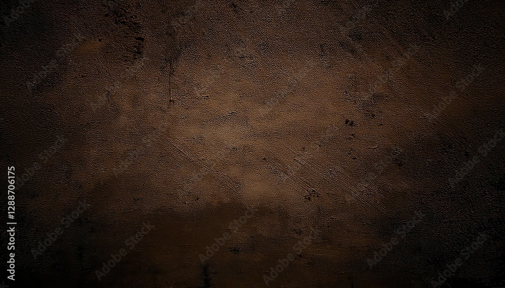 Aufkleber textured dark brown wall with subtle patterns, ideal for background, graphic design, and abstract pr
