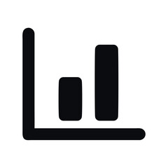 Icon user interface bar chart data