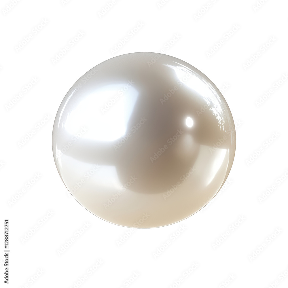 Poster white ball centered on a solid black background creating a minimalistic and modern design element is