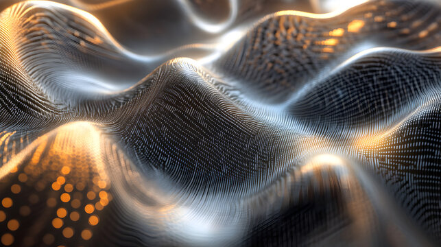 tech texture with flowing binary code and soft luminous effects 