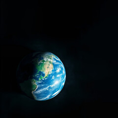 Fototapeta premium Earth Day - Planet Earth Design with Creative Backgrounds and Text – Eco-Friendly Graphics for Environmental Awareness