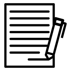 Signatures Vector Icon