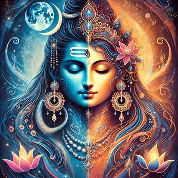 Lord Shiva and Mata Parvati 