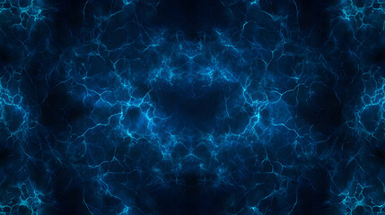 texture with streaks of bright blue lightning over a dark background 