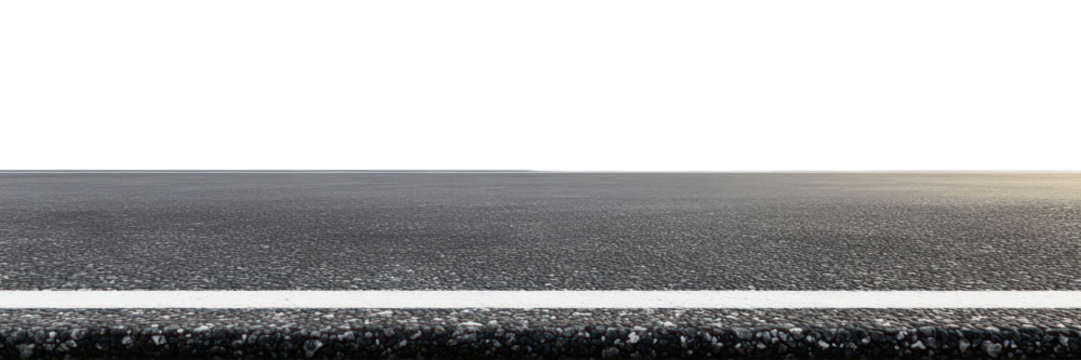 PNG Real asphalt road horizon empty line.