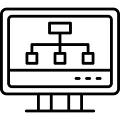 Design Structure Icon Vector Element