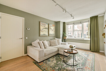 Modern living room interior design