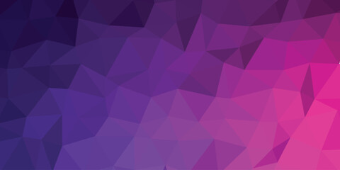 Low polygonal background gradient color
