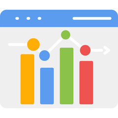 Obraz premium Analysis Icon Vector Element