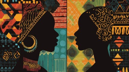 Celebrating black history month with african heritage africa digital artwork cultural environment educational perspective