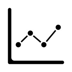 Line Graph icon Design