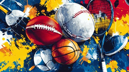 Exciting sports quiz challenge online interactive game virtual environment engaging perspective eye-catching design