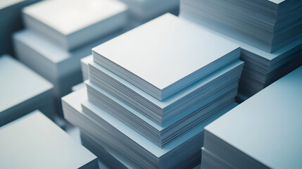 of business cards arranged in a modern pattern, creating a corporate branding texture with a professional feel 