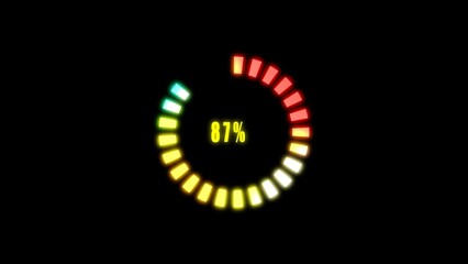 Battery charging illustration.