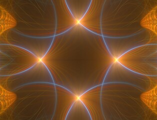 Imaginatory fractal abstract background Image