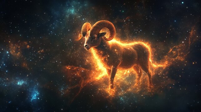 Celestial event viewing the constellation of ar night sky astronomical scene cosmic setting starry perspective