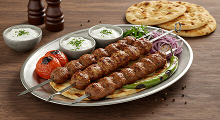 Traditional Middle Eastern Kofta – Juicy Grilled Meat Skewers