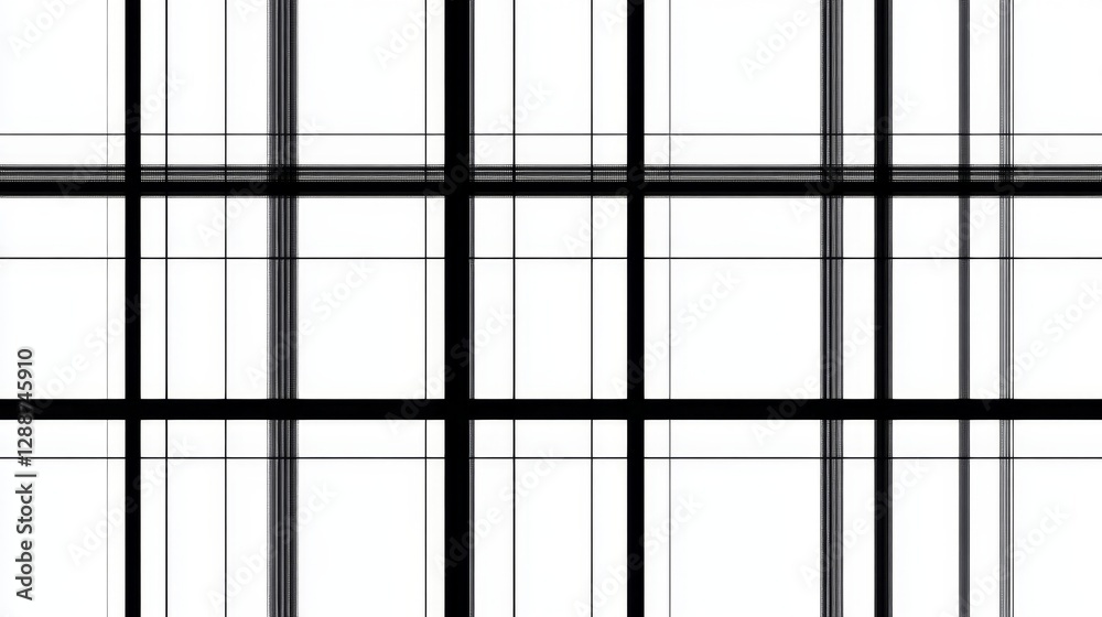 Poster creating clean and simple patterns of straight lines in design art studio graphic art minimalist env