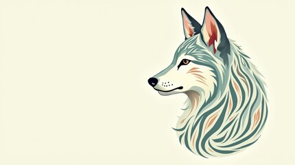 Obraz premium Cute animal easter egg design page with pastel minimal aesthetic in a soft environment