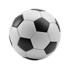 Obraz premium Soccer Ball on White Background