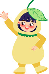 Fruit Character Illustration