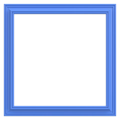 Picture frame. 3D frame. 3D illustration.