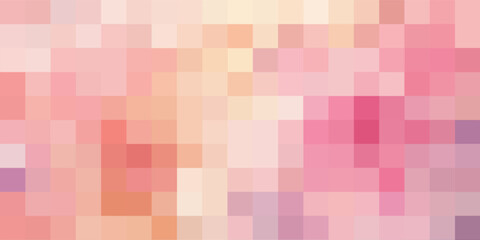 Abstract Pink Fintech Financial Technology Background Pixel Pattern. Abstract Business Technology Science Vector Background.