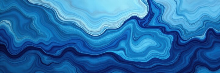 Swirling blue-grey satin ink, vibrant marble effect , grey, pattern, design