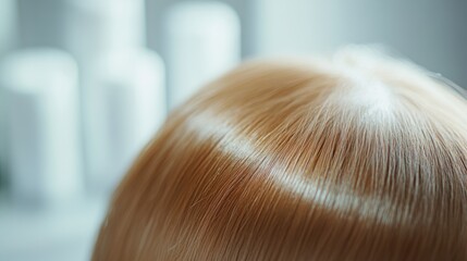 Hair restoration procedure in a modern wellness center. Featuring rejuvenating treatments and advanced regrowth solutions