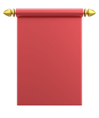 3D illustration of Pennant Flag.