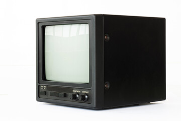 Vintage CRT monitor showcasing retro technology from the late 20th century