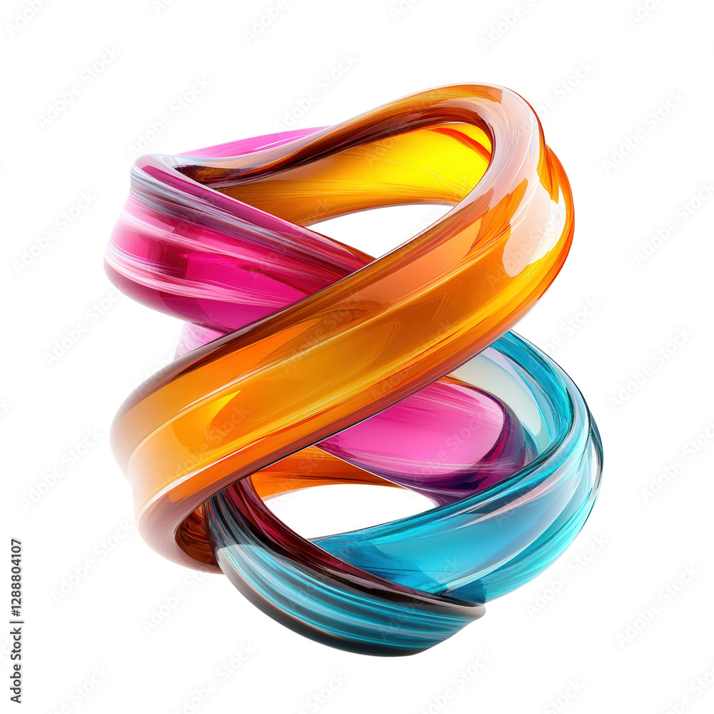 Poster colorful abstract design with geometric shapes and patterns in vibrant colors and textures isolated 