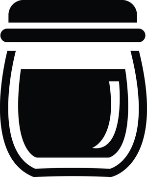 recommend clip art: jam jar icon simple vector illustration 