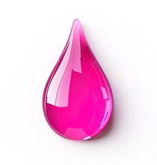 Pink Liquid Drop
