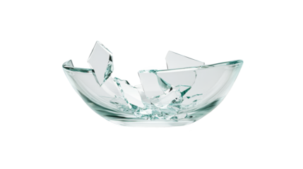 Shattered glass fragments on a checkered tablecloth, still life capturing the aftermath of mishap