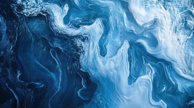 Abstract blue textured background with a grunge look