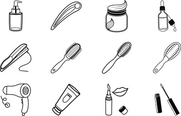 Beauty Icons Hair Care, Makeup, Skin, and Tools