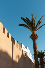 view of the city of Essaouira Morocco