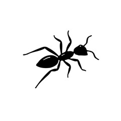 Ant Silhouette, Nature's Tiny Engineering