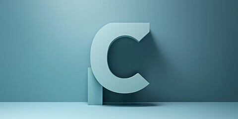 Minimalist typography poster with a sleek, modern font