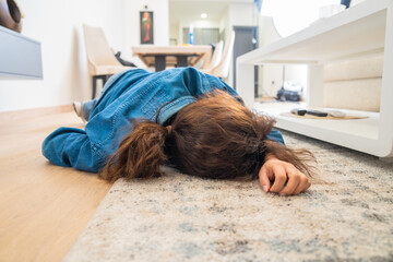 Deterioration of Self-Esteem: Woman Unconscious After Abuse