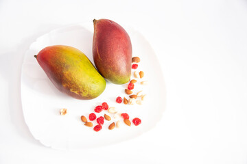 Photos of Mango pear on a plate