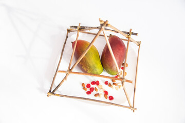 Photos of Mango pear on a plate