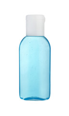 Bottle of antiseptic hand gel isolated.