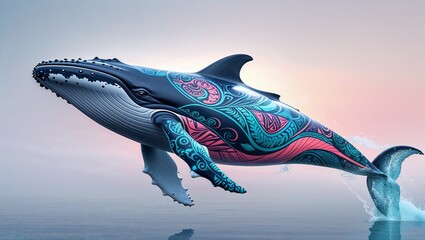 majestic whale