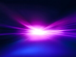 Obraz premium Captivating Abstract Blurred Purple Gradient Glowing Rays Background