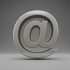 3D e mail symbol 