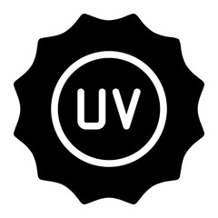 uv glyph icon