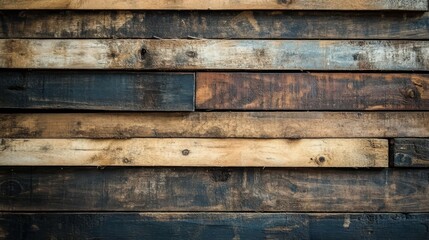 Naklejka premium Grunge Texture Wood - Background HD Photo - Dark Brown Wood Concept