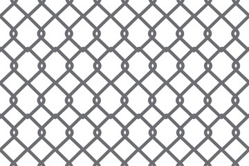 Wire mesh fence, background. Vector illustration